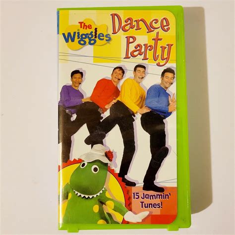 Wiggle your hips, just like that. . The wiggles dance party vhs